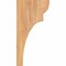Ekena Millwork Yorktown Smooth Corbel, Western Red Cedar, 3 1/2"W x 8"D x 16"H COR04X08X16YOR00SWR - alternate 2